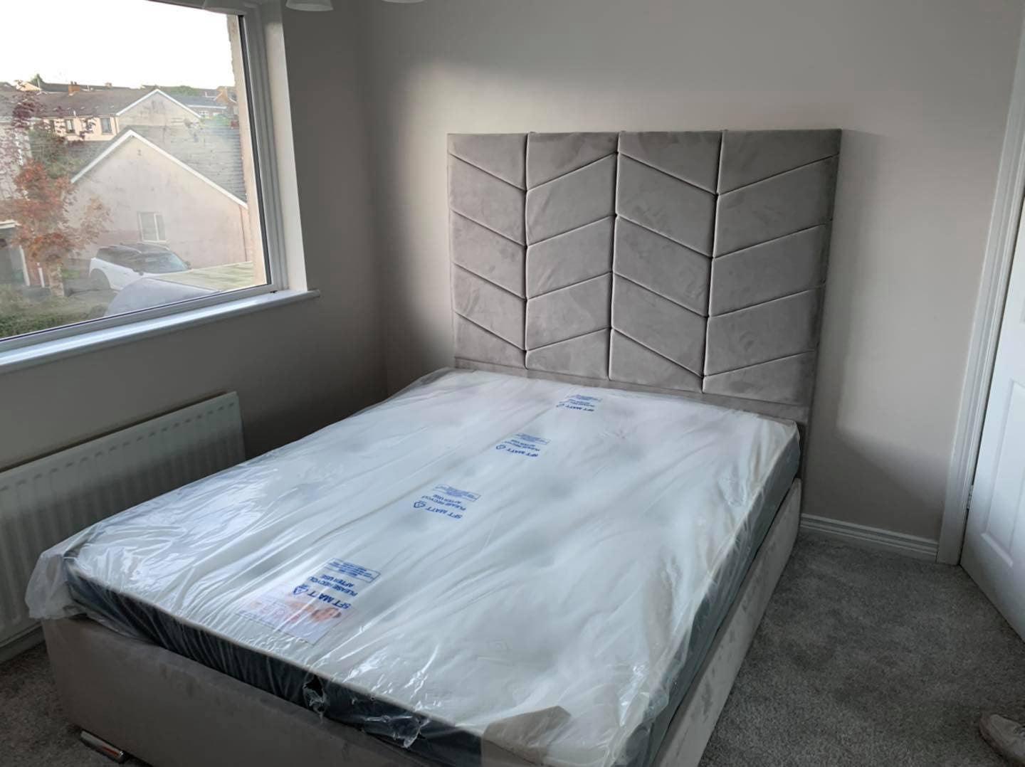 The Kingston,Slate Grey - Bed Company Ireland